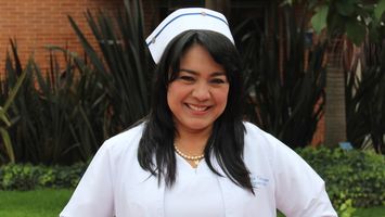 Profesora de Enfermería, Sonia Cárdenas 